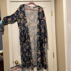 LuLaRoe Sarah Cardigan Sz XL